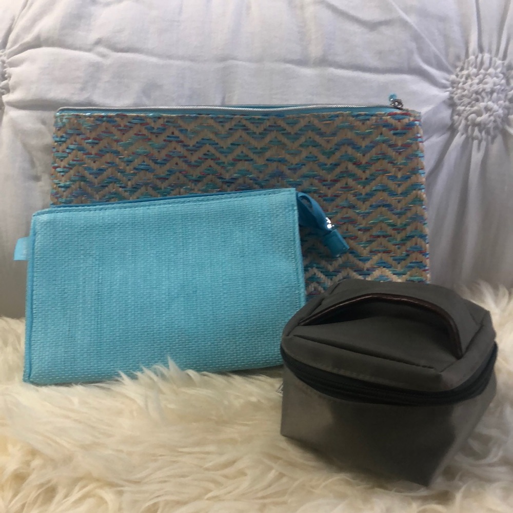 Lancôme makeup case / Inis makeup case / Royal standard jewelry case NWT